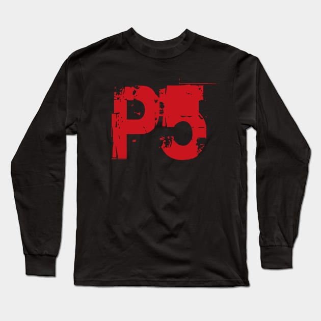 P5 Long Sleeve T-Shirt by zulu